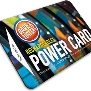 dave and busters power card